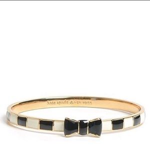 Kate Spade Take A Bow Striped Bangle